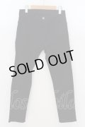 【セール】MR.OLIVE / SUPER STRETCH DENIM -SILICON DYED ANKLE CUT SLIM デニムパンツ S ブラック O-24-04-26-030-MR-pa-YM-ZT433