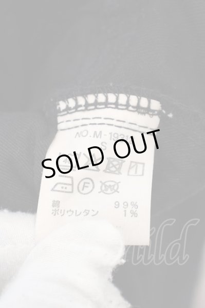 画像3: MR.OLIVE / SUPER STRETCH DENIM -SILICON DYED ANKLE CUT SLIM デニムパンツ S ブラック O-24-04-26-030-MR-pa-YM-ZT433 (3)