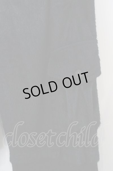 画像2: Roen / モヘヤウールレイヤードパンツ 32 ネイビーｘブラックｘグレー O-24-04-26-032-Ro-pa-YM-OS (2)