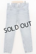 【WINTERセール】ZARA / THE HW SLIM ダメージデニムパンツ EU38 ライトインディゴ O-24-04-26-035-ZA-pa-YM-ZT216