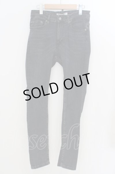 画像1: ZARA / スーパーストレッチイージーデニムパンツ EU38 ネイビー O-24-04-26-036-ZA-pa-YM-ZT431 (1)
