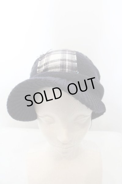 画像3: LGB / BERET/BCR ニットキャップ F ブラックｘブルーグレイｘアイボリー O-24-04-26-039-LG-za-YM-OS (3)