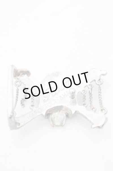 画像3: Roen / チェーンスカルバックル  シルバー O-24-04-26-040-Ro-za-YM-ZT412 (3)