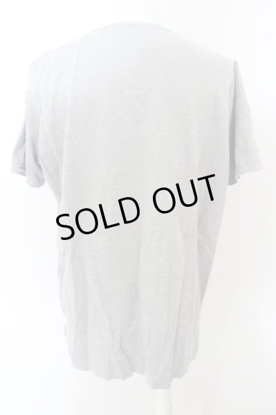 画像2: NO ID. / CパールヴァティシルケットスムースVネックTシャツ 2 グレー O-24-04-26-006-NO-ts-YM-ZT455 (2)