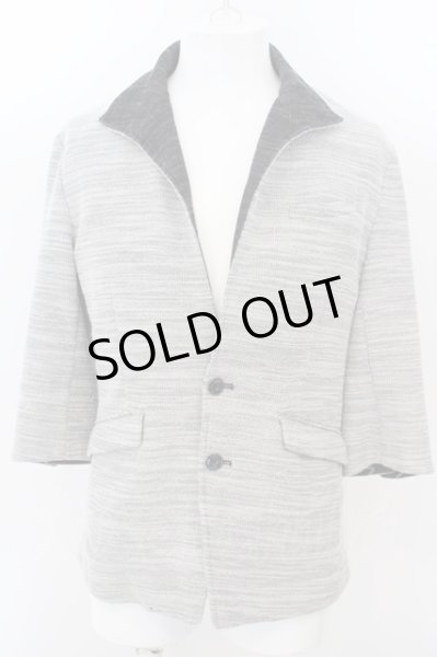 画像1: NEW GENTLEMAN / イタリアンカラー六部袖ジャケット 3 ライトグレー O-24-04-26-014-NE-ja-YM-ZT433 (1)