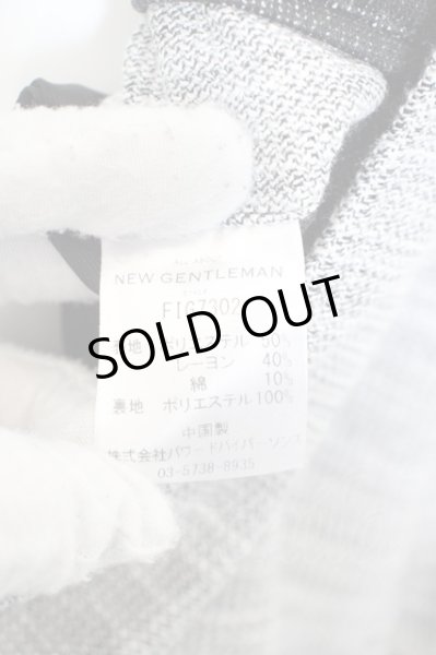 画像4: NEW GENTLEMAN / イタリアンカラー六部袖ジャケット 3 ライトグレー O-24-04-26-014-NE-ja-YM-ZT433 (4)