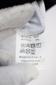 画像3: NieR CLOTHING / NieR LOGO総柄半袖パーカー  ブラック O-24-04-26-017-NC-to-YM-ZT483 (3)