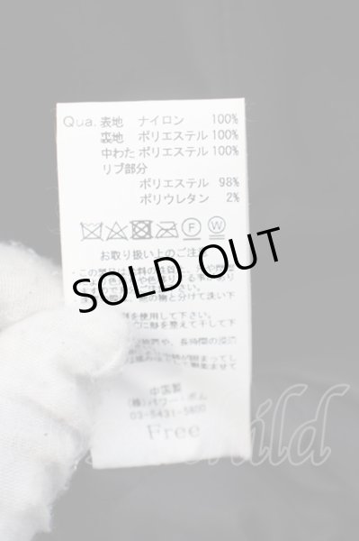 画像3: A'gem / ナイロンパッチスタジャン F ブラック O-24-04-26-020-A'-ou-YM-ZT256 (3)