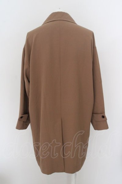 画像2: HARE / ステンカラーコート S ライトブラウン O-24-04-28-005-HA-ou-YM-ZT091 (2)