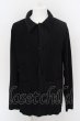 画像1: ZARA / リブミディシャツジャケット EU L ブラック O-24-04-28-006-ZA-ja-YM-ZT091 (1)