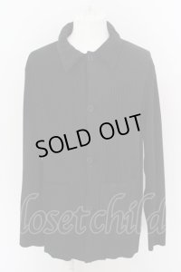 【セール】ZARA / リブミディシャツジャケット EU L ブラック O-24-04-28-006-ZA-ja-YM-ZT091