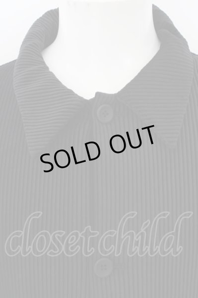 画像2: ZARA / リブミディシャツジャケット EU L ブラック O-24-04-28-006-ZA-ja-YM-ZT091 (2)