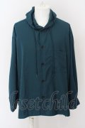【WINTERセール】HARE / フーディーシャツ S グリーン O-24-04-28-008-HA-sh-YM-ZT091