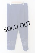 【セール】ZARA / クロップドカラーパンツ EU 42 ブルー O-24-04-28-011-ZA-pa-YM-ZT090