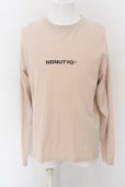 画像1: NIL DUE / NIL UN TOKYO / TAG LONG SLEEVE Tシャツ  オートミール O-24-04-28-002-NI-to-YM-ZT91 (1)