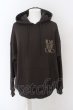 画像1: NIL DUE / NIL UN TOKYO / EMBROIDERY FLOWER HOODIE F チャコール O-24-04-28-003-NI-to-YM-ZT091 (1)
