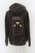 画像2: NIL DUE / NIL UN TOKYO / EMBROIDERY FLOWER HOODIE F チャコール O-24-04-28-003-NI-to-YM-ZT091 (2)