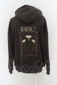 画像2: NIL DUE / NIL UN TOKYO / EMBROIDERY FLOWER HOODIE F チャコール O-24-04-28-003-NI-to-YM-ZT091 (2)