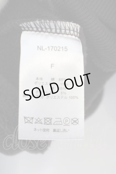 画像3: NIL DUE / NIL UN TOKYO / EMBROIDERY FLOWER HOODIE F チャコール O-24-04-28-003-NI-to-YM-ZT091 (3)