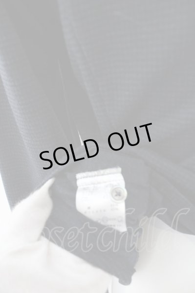 画像4: Zero by TORNADO MART / 36Gギンガムジャージーシャツ LL ネイビー O-24-05-06-027-Ze-sh-YM-ZT86 (4)