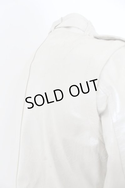 画像4: TORNADO MART / ピッグレザー2WAYライダースジャケット M クリーム O-24-05-06-002-TO-ja-YM-ZT-M100 (4)