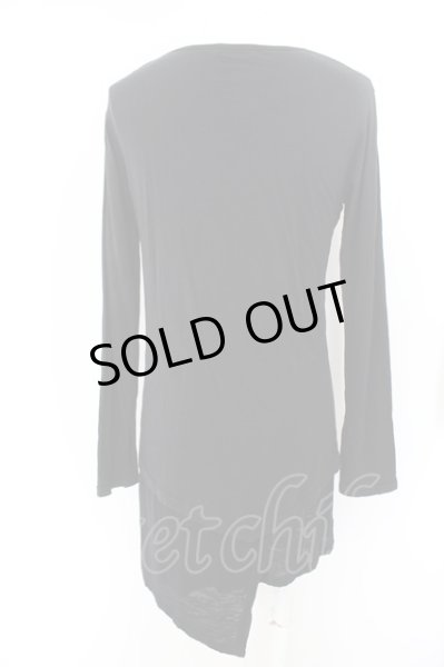 画像2: CIVARIZE / Relief レイヤードロングカットソー 44 ブラック O-24-05-06-039-CI-to-YM-OS (2)