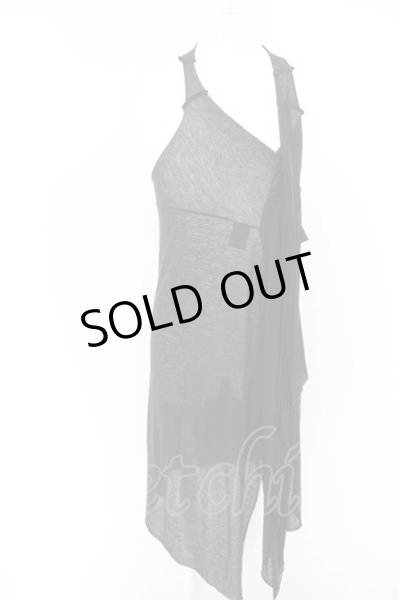 画像1: LGB / CARDI/CASH/NS　ノースリーブカーディガン 1 ブラック O-24-05-06-041-LG-to-YM-OS (1)