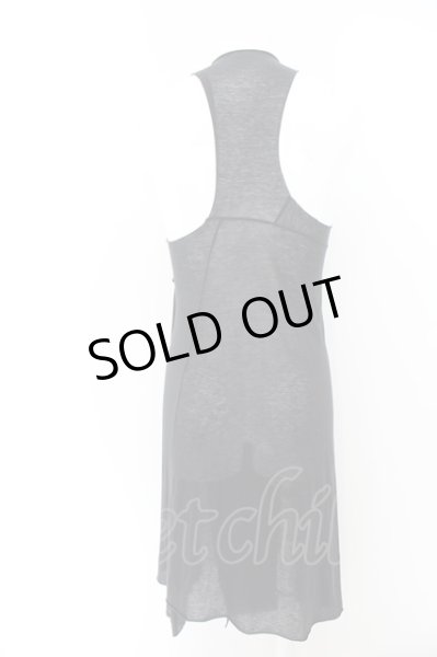 画像3: LGB / CARDI/CASH/NS　ノースリーブカーディガン 1 ブラック O-24-05-06-041-LG-to-YM-OS (3)