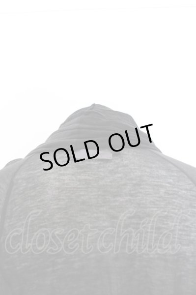 画像3: IFSIXWASNINE / CARDI-3　カッティングイレヘムカーディガン 0 ブラック O-24-05-06-049-IF-to-YM-ZT88 (3)