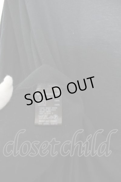 画像4: IFSIXWASNINE / WILD HORSE/MINI　スリット袖カーディガン 0 ブラック O-24-05-06-050-IF-to-YM-ZT88 (4)