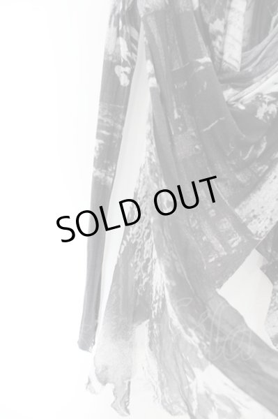 画像2: IFSIXWASNINE / WILD HORSE/MINI　フェザー総柄 2 ブラック O-24-05-06-053-IF-to-YM-ZT88 (2)