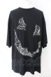 画像1: LAD MUSICIAN / NEW LAD KUN PRINT BIG Tシャツ  ブラック O-24-05-06-059-LA-to-YM-ZT87 (1)