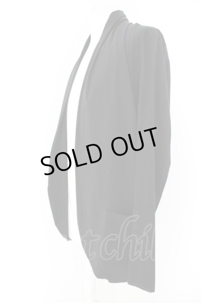 画像2: ATTACHMENT / 100/2ハイゲージスムースストールジャケット 2 ブラック O-24-05-06-062-AT-to-YM-ZT87 (2)