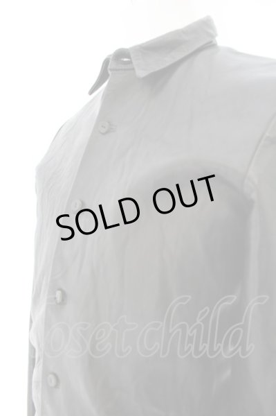 画像2: Moonage Devilment（清春） /  x S'exprimerコラボ　ホースレザーシャツ 44 ブラック O-24-05-06-064-MO-sh-YM-ZT-ML012 (2)