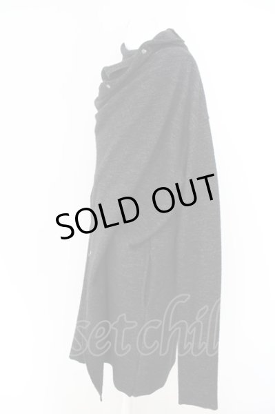 画像2: Moonage Devilment(清春) / アシンメトリーオーバードレープシャツ 44 ミックス O-24-05-06-065-Mo-ja-YM-ZT85 (2)