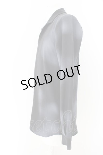 画像2: NO ID. BLACK / グラデーションプリントフライフロントシャツ 1 ブラック O-24-05-06-067-NO-sh-YM-ZT85 (2)