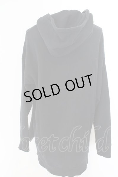 画像3: NO ID. BLACK / レオパードBIGプルオーバーパーカー ONE ブラック O-24-05-06-069-NO-to-YM-ZT88 (3)