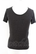 【WINTERセール】kiryuyrik / 20SS Uneck Tシャツ S ブラック O-24-05-06-074-ki-ts-YM-ZT94