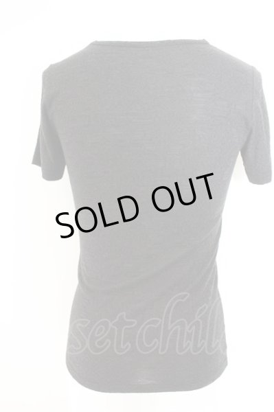 画像2: kiryuyrik / 20SS Uneck Tシャツ S ブラック O-24-05-06-074-ki-ts-YM-ZT94 (2)