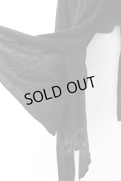 画像2: LGB / CARDI-1/STL 2WAYカーディガン 0 ブラック O-24-05-06-081-LG-to-YM-ZT090 (2)