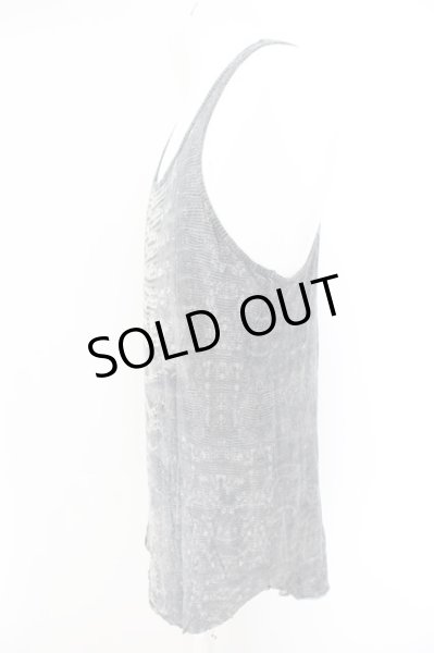 画像2: IFSIXWASNINE / TK　タンクトップテジュ柄  グレー系 O-24-05-06-086-IF-to-YM-OS (2)