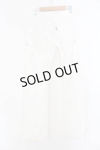 画像4: TORNADO MART / カットオフサイドフレアパンツ M ホワイト O-24-05-06-097-TO-pa-YM-ZT093 (4)