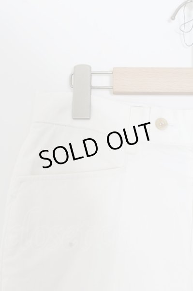 画像2: TORNADO MART / ストレッチフレアスラックスパンツ S ホワイト O-24-05-06-098-TO-pa-YM-ZT93 (2)