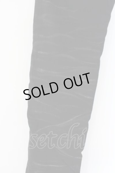 画像3: CIVARIZE / Omen箔加工タイトカラースキニーパンツ 44 ブラック O-24-05-06-101-CI-pa-YM-OS (3)