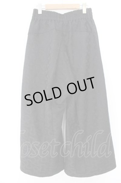 画像3: NO ID. BLACK / インバーテッドプリーツバギートラウザーズ 1 ブラック O-24-05-06-102-NO-pa-YM-ZT93 (3)