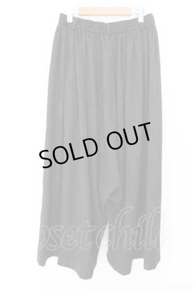 画像3: NO ID. BLACK / ギャザーバギートラウザーズパンツ 1 ブラック O-24-05-06-103-NO-pa-YM-ZT94 (3)