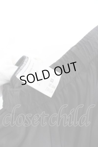 画像4: NO ID. BLACK / ギャザーバギートラウザーズパンツ 1 ブラック O-24-05-06-103-NO-pa-YM-ZT94 (4)