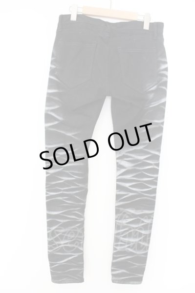 画像3: CIVARIZE / ストレッチ入りパールバインダー立体加工スキニーパンツ 44 ブラック O-24-05-06-105-CI-pa-YM-ZT94 (3)