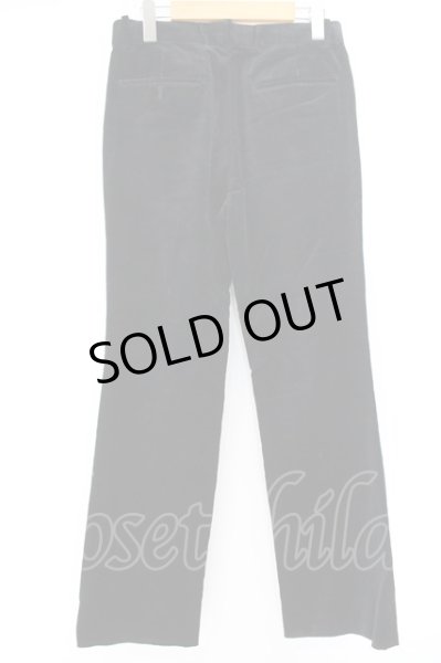 画像2: TORNADO MART / ベルベットパンツ M ブラック O-24-05-06-106-TO-pa-YM-ZT94 (2)