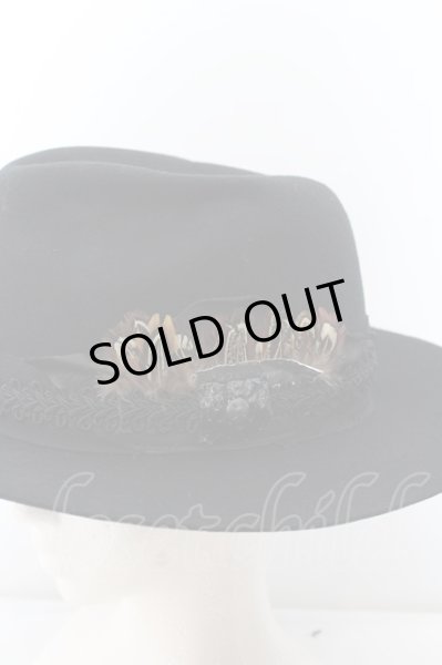 画像2: Roen / ベルトハット M ブラック O-24-05-06-108-Ro-za-YM-ZT-ML010 (2)